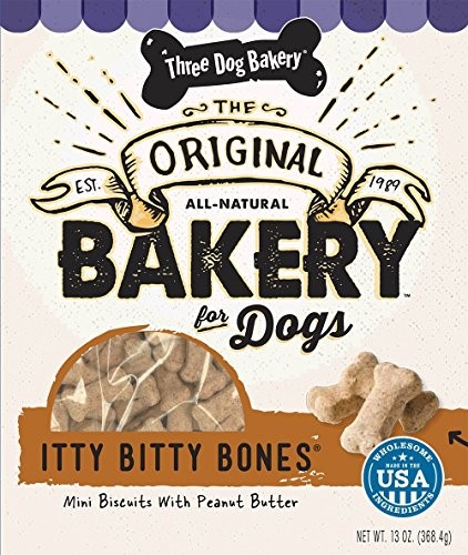 three dog bakery itty bitty bones