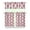 Strawberry01, variant on 3 PCS Gothic Moon & Star Kitchen Curtains Set with Valance - Dark Celestial Tier Curtains for Windows, Rod Pocket Steampunk Window Treatment Panels (54x18 + 27.5x36 in)