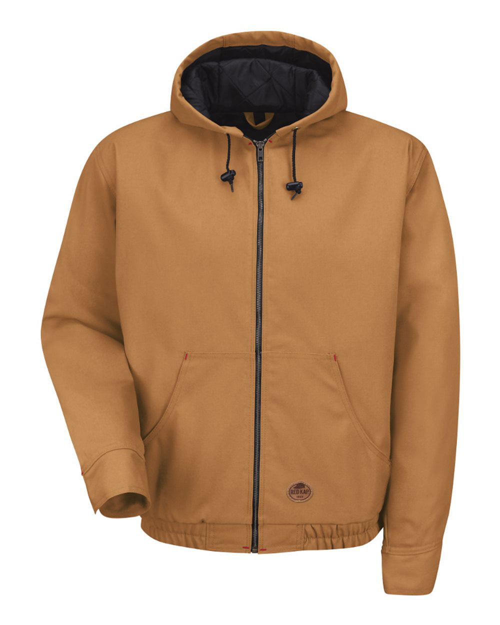 Red Kap - New - NIB - Blended Duck Zip-Front Hooded Jacket 
