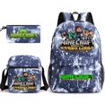 thumbnail image 1 of hot selling  hard work afraid backpack shoulder bag pencil case three-piece schoolbag children backpack cartoon, 1 of 7