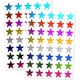 thumbnail image 1 of colores, 30 hojas, pegatina metálica de estrella de aluminio, 1,52 cm de diámetro, 1 of 5