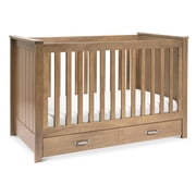 DaVinci Asher 3-in-1 Convertible Crib with Toddler Bed Conversion Kit - Hazelnut