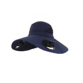 thumbnail image 2 of Qholemyo Men Hat Solar Fan Hat Outdoor Fishing Sun Hat Wide Brim 3 Speed Adjustable Cooling Fan, 2 of 2