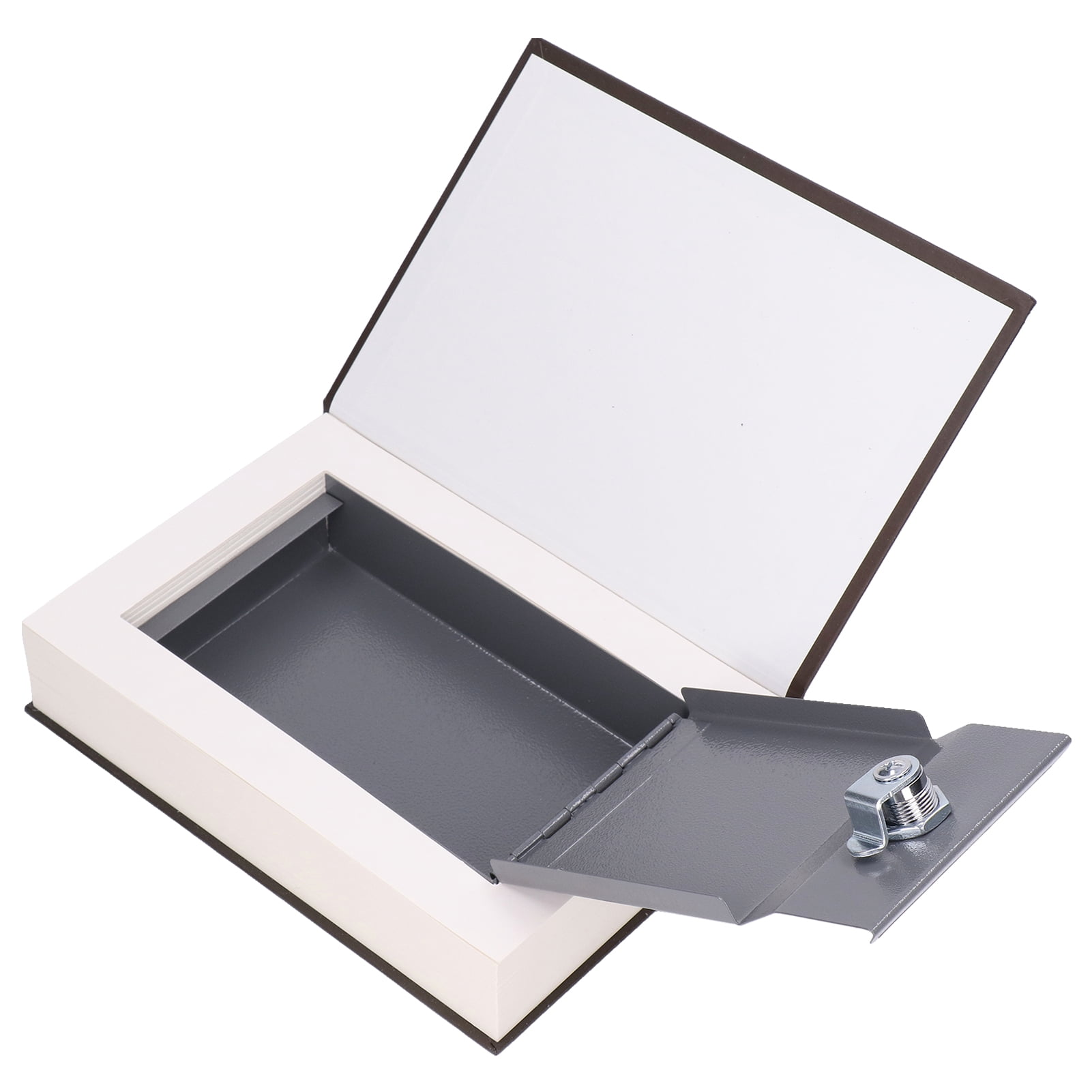 Lifelike Diversion Book Safe - UrbanEden Metal Money Box With Key Lock, Perfect For Storing Jewelry, Cash, And Credit Cards, Secure And Discreet Book Safe