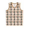 thumbnail image 2 of Jay Bu Couture Basketball Jersey (Light Brown)), 2 of 4
