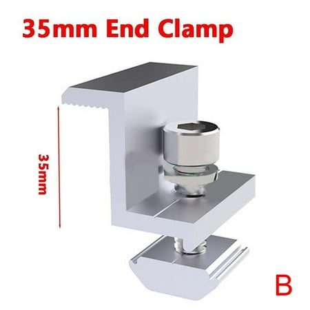 

Adjustable Solar Panel Mounting Bracket Clamp Wide Support Photovoltaic V9 J8K1