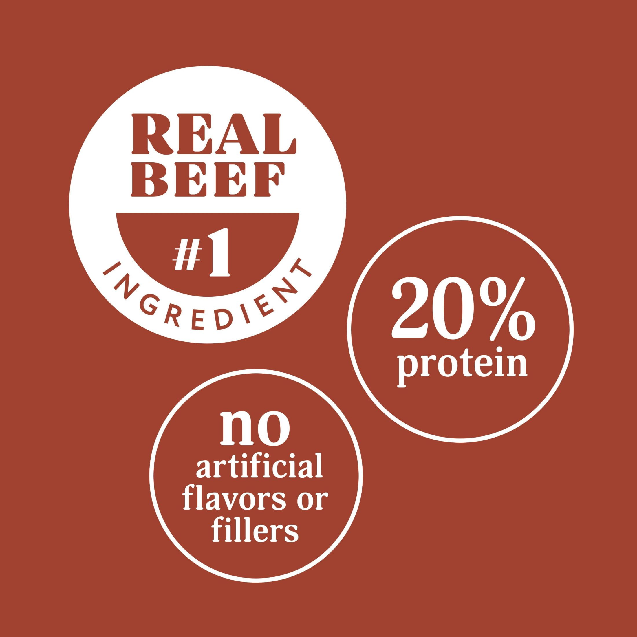 (2 pack) Milo’s Kitchen Steak Grillers Recipe Dog Treats, 18 oz Bag