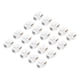 thumbnail image 1 of Paquete de 20 conectores RJ45 Cat 6, adaptador de acoplador Cat6 para cable Cat6, blanco, 1 of 6