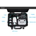 thumbnail image 3 of Drone Portable Storage Box Abs Hard Sealed Waterproof Explosion-proof Box Anti-pressure Anti-fall For Dji Mini 2, 3 of 7