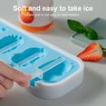 thumbnail image 3 of Ice Pop Mold, Flexible Silicone Freezer Molds Set of 4 Unique Animals Shape, Popsicle Makers With Reusable Sticks, Dishwasher-Safe & BPA-Free with Dustproof Lid, 6 Ice Cream Sticks, 3 of 8