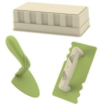 qolami Snow Toys Kit Set Of 3 Snow Maker Shapers Outdoor Winter Happyness Build Snow Fort Beach Mansions Winter And Summer Snow Block Oblong Trowel Shovel