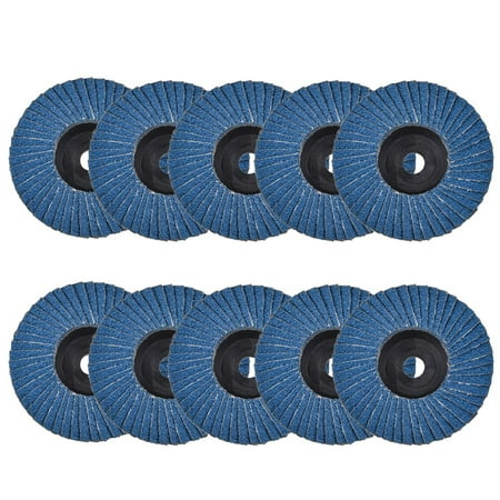 

10pcs 3 Grinding Wheel Flap Discs Angle Grinder Sanding Disc Wood Abrasive Tool