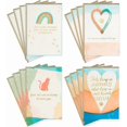 thumbnail image 1 of Pet Sympathy Cards Assortment Hearts and Rainbows 16 Envelopes Hallmark vehicle, 1 of 5