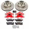 thumbnail image 2 of PowerStop Front Z23 Evolution Sport Brake Pad and Rotor Kit with Red Powder Coated Calipers Fits: BUICK CHEVROLET OLDSMOBILE PONTIAC Select Models KC2908, 2 of 3
