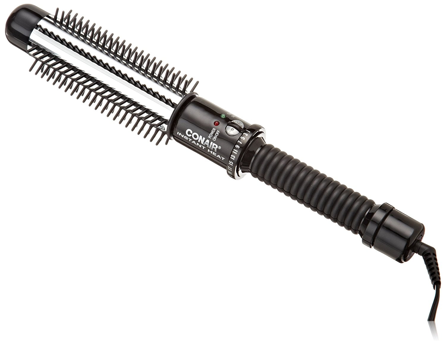 heated curling brush