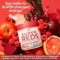 thumbnail image 6 of COUNTRY FARMS Super Reds, Energizing Polyphenol Superfood, 48 Super Fruits and Berries, Powerful Antioxidants and Polyphenols, Supports Energy, 20 Servings, Mixed Berry Flavor, 6 of 7