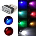 thumbnail image 4 of LEEYNEER Portable USB LED Car Interior Ambient Atmosphere Night Light Decorative Lamp, 4 of 8
