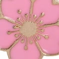 thumbnail image 3 of IDEANATEGRATE 6Ud Esmaltados Metálicos Con De Cerezo Rosa Para Decorar Chaquetas, Sombreros Y, 3 of 8