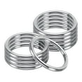 thumbnail image 1 of Unique Bargains 48mm Metal O Rings, 10 Pack 304 Stainless Steel Round Rings for Hardware Bags, 1 of 7