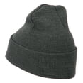 thumbnail image 3 of Producer Embroidered Long Beanie - Grey OSFM, 3 of 5