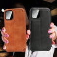 thumbnail image 4 of Case For iPhone 11 Pro Luxury Flip Leather Cover Phone Wallet Cover(Black), 4 of 6