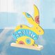 thumbnail image 3 of Conejito de Pascua Perfecl Artesanía de madera para Interiores Exteriores, 3 of 8