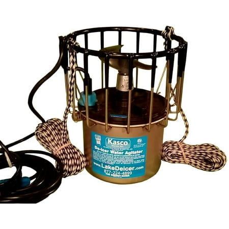 Kasco Marine Deicer Bubbler - Water Circulator Great for Deicing Lake Pond Marina - Model# 2400D50 (1/2 Deicer w/50ft cord).