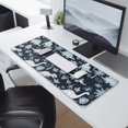 thumbnail image 2 of Long Mouse Pads for Desk,DarkBlue Dinosaurs Palm Trees Pattern Desk Mats on Top Of Desks, Desk Mouse Pad Extra Large with 3mm Non-Slip Base and Stitched Edge for Gaming,Office,Work,Home 31.5"x11.8", 2 of 6