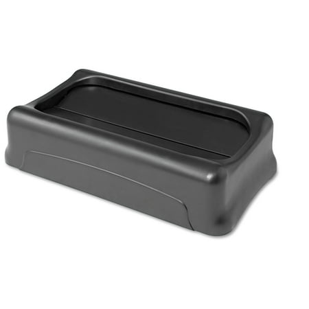 Rubbermaid Swing Top Lid for Slim Jim Waste Container 11.38x 20.5x5 Blk