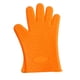 thumbnail image 1 of Guantes de silicona para hornear de 130 g, aislantes para altas temperaturas, con forma de corazón y cinco dedos, para cocina, ollas y microondas, 1 of 2
