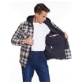 thumbnail image 2 of Innerwin Outwear Long Sleeve Men Shirt Jacket Winter Hooded Business Jackets Orange M, 2 of 7