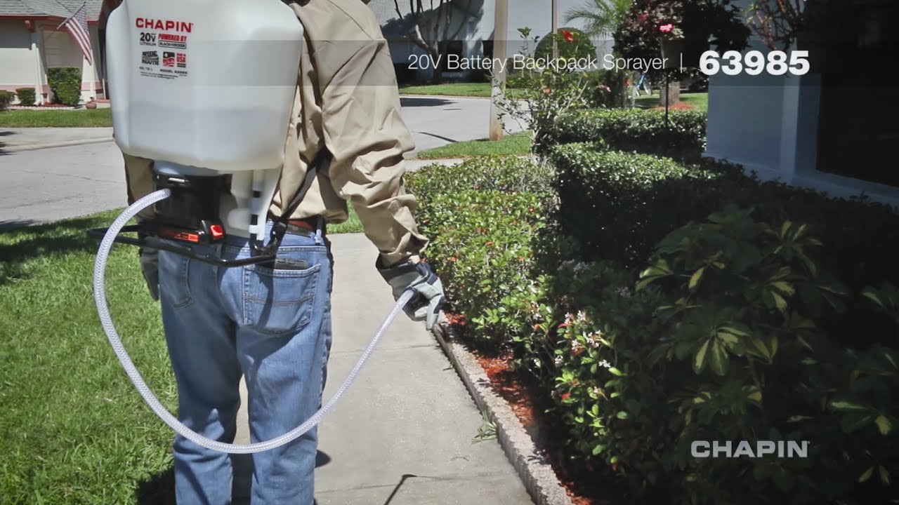 Chapin 20v Backpack Sprayer Manual