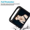 thumbnail image 5 of Dteck Case for Samsung Galaxy Tab S6 Lite 10.4 2022 (SM-P613/P619) & 2020 (SM-P610/P615), Heavy Duty EVA Foam Kids-Friendly Cute Cover with Hand-Grip & Stand,Black, 5 of 5