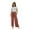 B-Pink, variant on TEAJOPSUU Girls Wide Leg Pants Casual High Elastic Waist Palazzo Pants Loose Cotton Linen Long Trousers 4-14 Years B-Beige