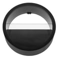 thumbnail image 6 of Raindrops Fashion Round Wall Hanging Flower Pot Creative Flower Basket Decorative Flowerpots Home Decor for Office Living Room with Random Hole (Medium Size, Black), 6 of 7
