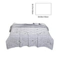 thumbnail image 3 of Qocolhg Cute Summer Quilt Bedding Modern Air Conditioner Quilt for Kids, Cotton Breathable Comforter Print Floral Quilts Bedspread, Cooling Blankets for Hot Sleepers, 39x59 inch, Gray, 3 of 6