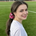 thumbnail image 5 of mdesiwst Hair Tie Soccer Themed Pattern Large Size Hair Rope High Elasticity Ponytail Holder Sports Hair Accessories, 5 of 8