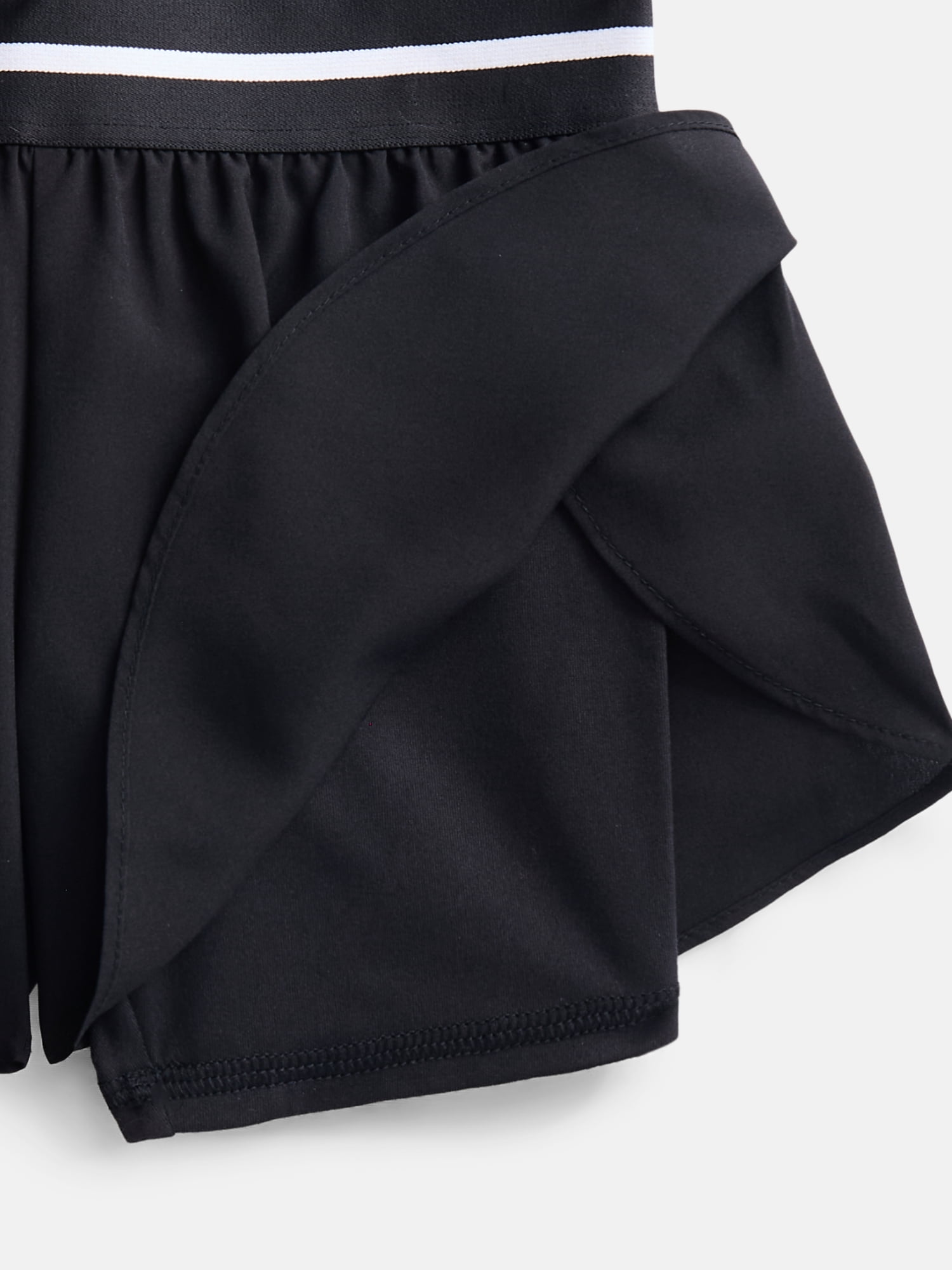 Athletic Works Girls Active 2 In 1 Shorts, Sizes 4-18 & Plus