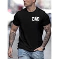 thumbnail image 1 of Camiseta informal de verano con cuello redondo y manga corta para hombre, con estampado de logotipo de pesca, de secado rápido, cómoda y para uso diario, para hacer ejercicio o ir de vacaciones., 1 of 6