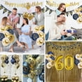thumbnail image 3 of 60th Birthday Decorations for Men, Blue Gold Balloon Arch Kit with Happy Birthday Banner, Latex Balloons Confetti Balloons for Party Decorations Supplies, 3 of 7