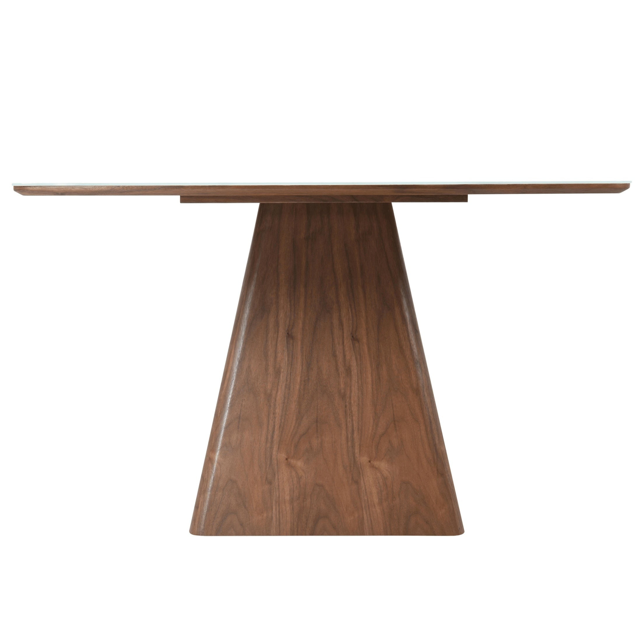 LeisureMod 47" Square Dining Table with Sintered Stone Top Ash Wood and Iron Pedestal Base Easy Assembly Seats 4 Person for Kitchen, Office, and Cafes Zephry Collection in White