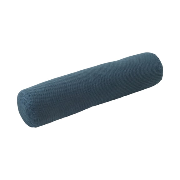 YIKA Round Pillow For Side Sleeping Leg Folding Pillow Removable Washable Cover For Living Room Sofa Bed Dark Blue