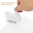 thumbnail image 4 of OFFIGAM Animal Shaped Stapler White Handmade Carving Cute Desk Accessory for Students Home Office Use, 4 of 11