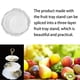 thumbnail image 5 of Inteprter Juego de moldes para bandejas de frutas, juego de moldes para bandejas de silicona DIY, juego de moldes para bandejas de frutas, dorado Artesanía No.01 Inteprter HA000971-01, 5 of 6