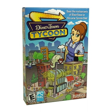 Diner Town Tycoon PC CD - Serve the Restaurants of DinerTown in this Tycoon Sim