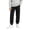 Black, variant on ITSAME Boys Jogger Sweatpants Comfy Cotton Elastic Waist with Pockets Versatile Casual School Uniform Pants Navy Size 6