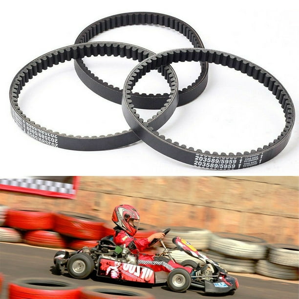 3PCS Go Kart Drive Belt 30 Series Replace Manco Kenbar Kart with 5hp