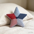 thumbnail image 2 of 4th of July Patriotic Star Pillows, 14" American Star Throw Pillow, Soft Independence Day Decorative Red Blue White Pillow for Bed Couch Sofa, Gift for Women Men, 2 of 6
