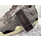 thumbnail image 4 of Ni - ke Ni - ke Air Jordan 4 Retro x A Ma Maniere Mens Size 8 Violet Ore DV6773-220, 4 of 5