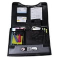 thumbnail image 3 of Med Manager Medicine Supply Organizer with Insulin Cooler Travel Case, Holds (15) Pill Bottles - (11) Standard Size and (4) Large Bottles, Black, 13 inches x 13 inches x 4.5 inches, 3 of 9